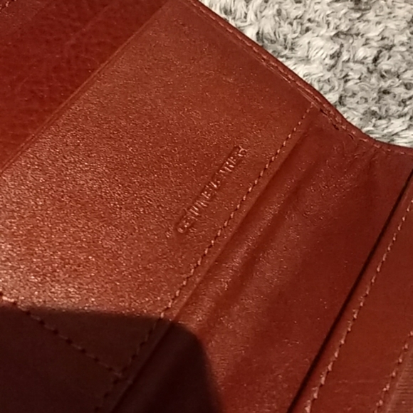 Authentic Bass brown leather wallet - Picture 4 of 8